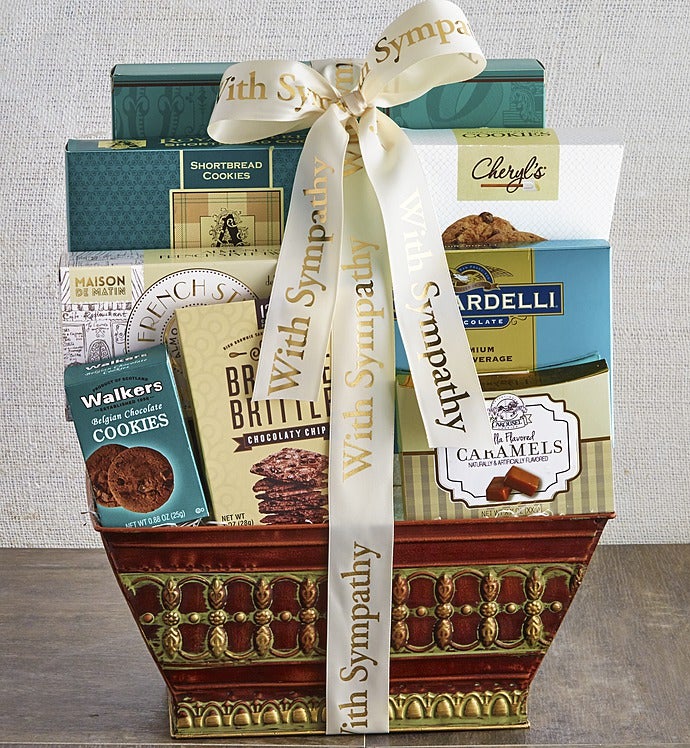 Peace, Prayers & Blessings Sympathy Gift Basket-Peace, Prayers & Blessings Sympathy Gift Basket