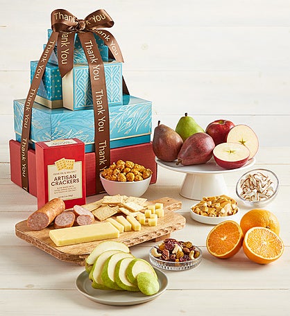 Thank You Succulent Fresh Fruit Tower