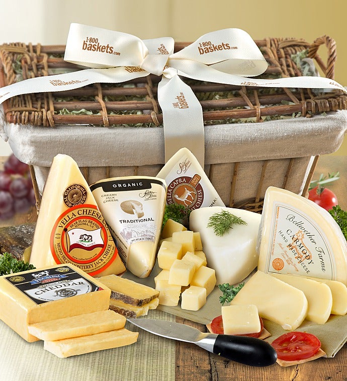 Premium Handcrafted Cheese Hamper - Gluten Free-Premium Handcrafted Cheese Hamper - Gluten Free