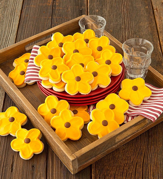 Cheryl's Sunflower Cookie Cut Outs