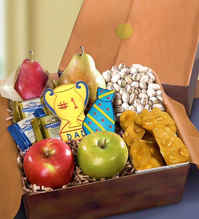#1 Dad Fresh Fruit & Exceptional Sweets Box