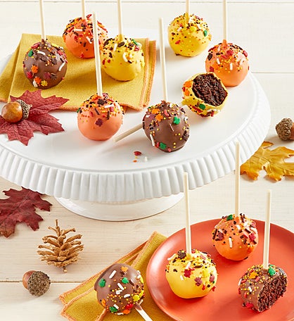 Thanksgiving Truffle Cake Pops