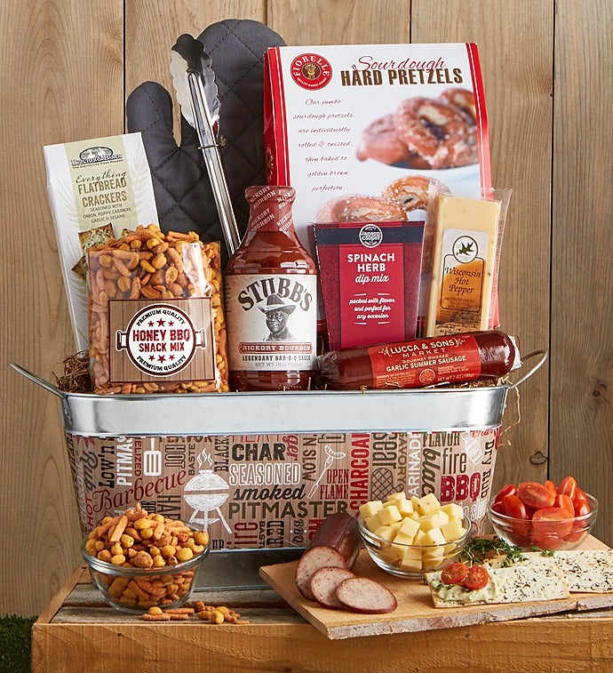 Grilling BBQ Gift Basket for Father's Day