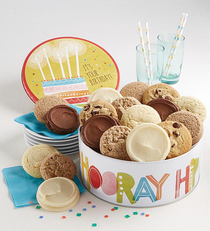 Cheryl's Musical Birthday Gift Tin - Sugar Free-Cheryl's Musical Birthday Gift Tin - Sugar Free