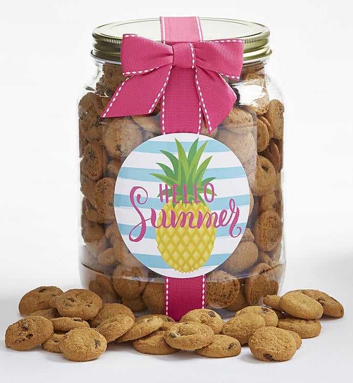 Hello Summer! Chocolate Chip Cookie Jar - Hello Summer! Chocolate Chip Cookie Jar - Large