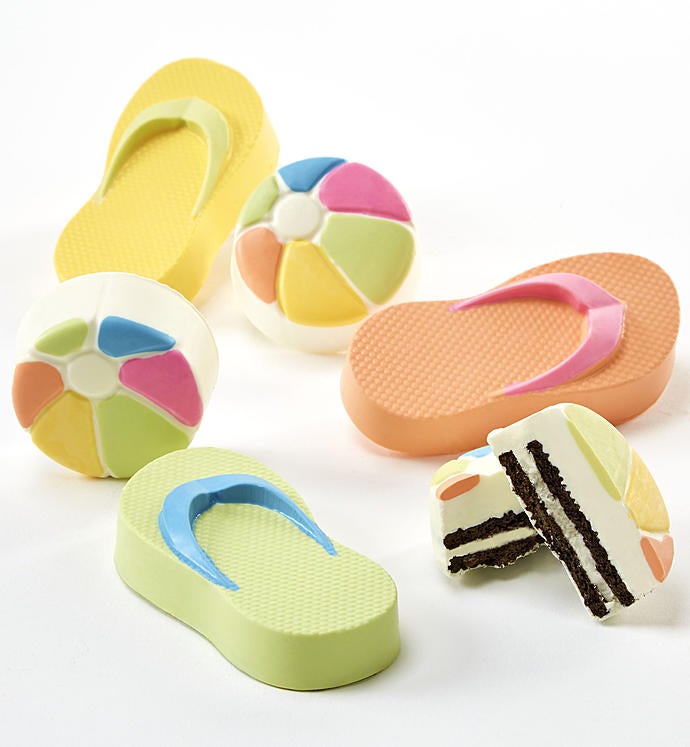 Flip Flops 'n Beach Balls Oreo® Cookies-Flip Flops 'n Beach Balls Oreo® Cookies