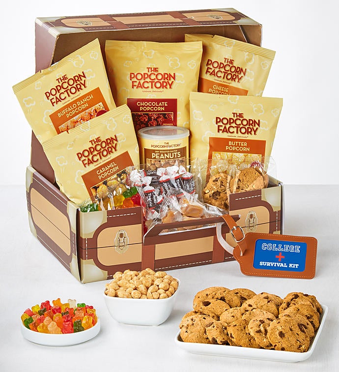 The Popcorn Factory College Suitcase Of Snacks-The Popcorn Factory College Suitcase Of Snacks