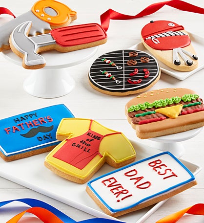 Father's Day Artisan Iced Cookies