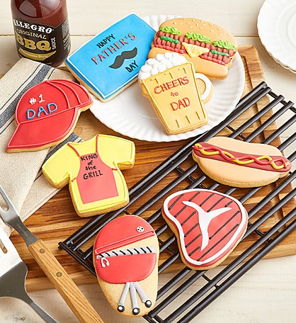 Father's Day Artisan Iced Cookies