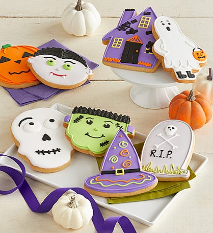 Happy Halloween Artisan Iced Cookies