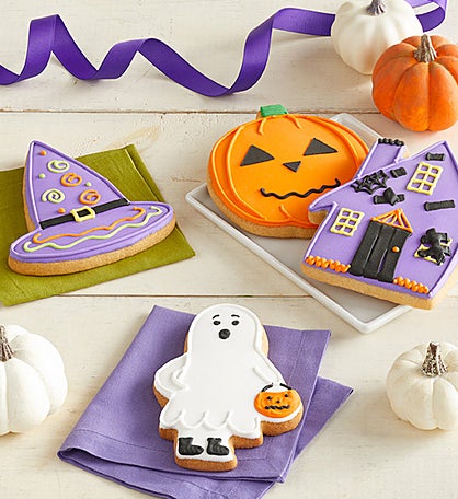 Happy Halloween Artisan Iced Cookies