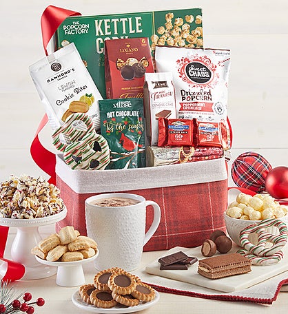 Buffalo Plaid Holiday Tote Gift