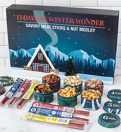 12 Days of Gourmet Nuts and Meat Medley