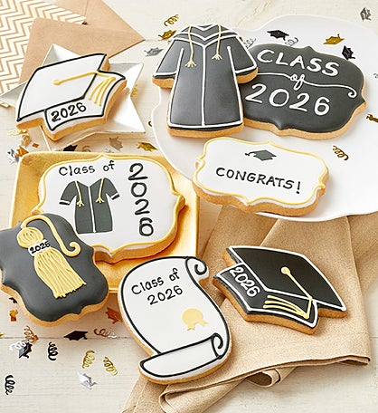 2026 Graduation Artisan Iced Cookies