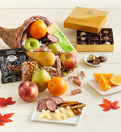 Cornucopia of Fruit Gift Basket