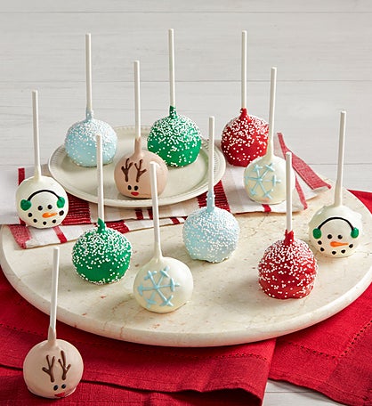 Holiday Truffle Cake Pops