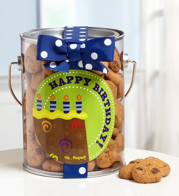 Its Party Time Birthday Cookies in a Can