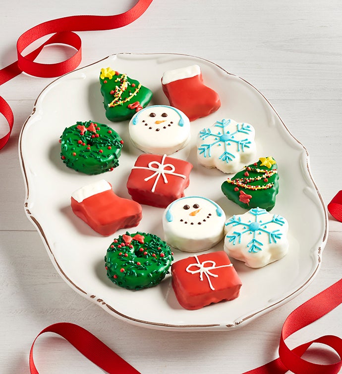 Christmas Sweets Mini Brownie Cakes