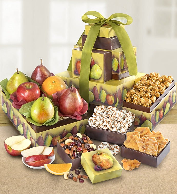 Succulent Fruit  Snacks Tower