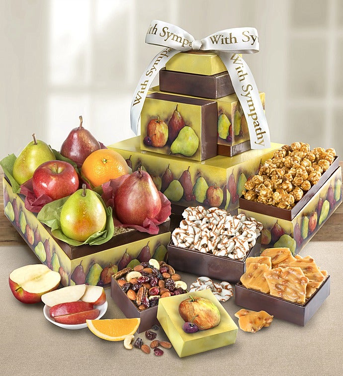 With Love  Support Sympathy Fresh Fruit Tower