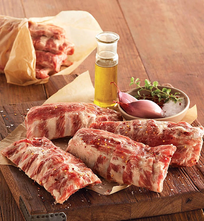 Stock Yards® Baby Back Ribs   Uncooked