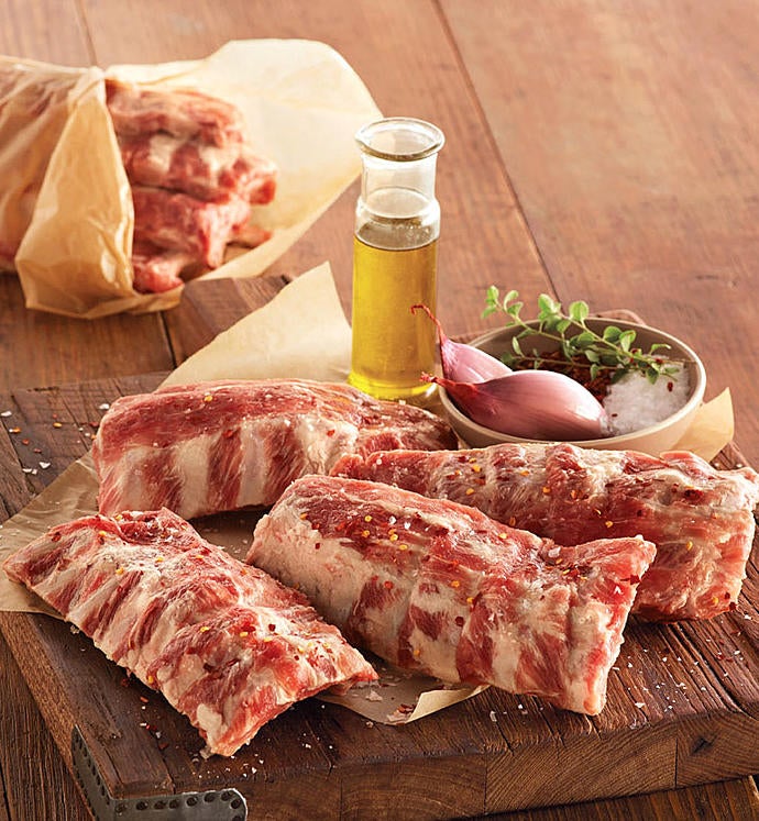 Image of Stock Yards Baby Back Ribs - Uncooked Ribs-Uncooked 12 Oz(4Ct)