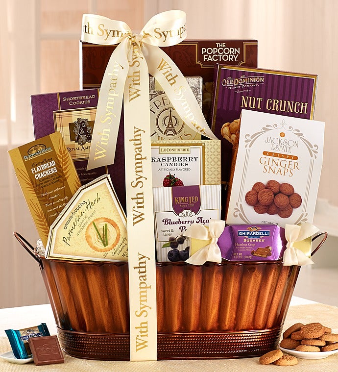 Thoughts of Comfort Sympathy Gift Basket