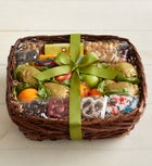 Distinctive Fruit & Sweets Gift Basket Deluxe