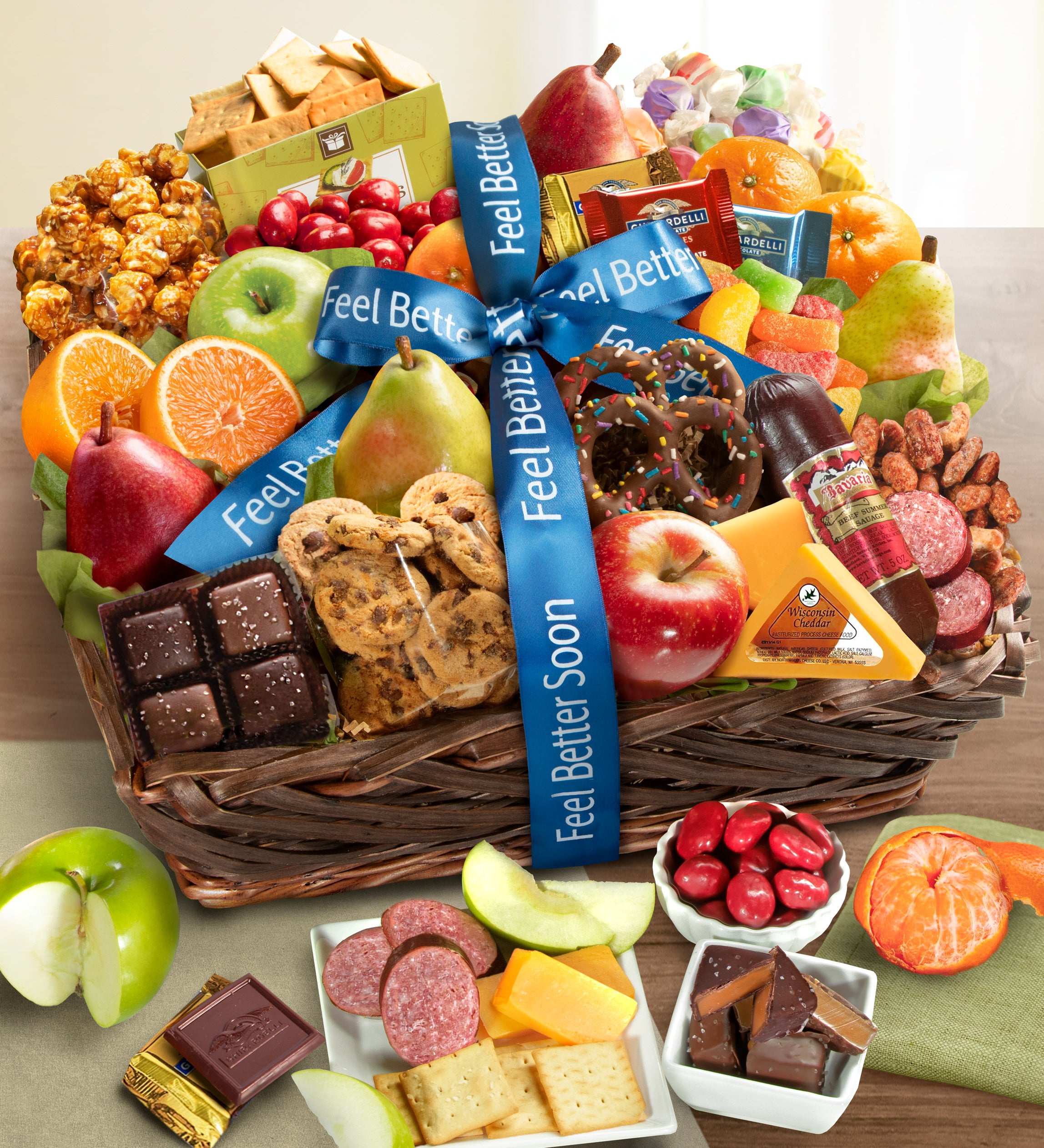 Amazing Sweets with Snacks Treats in Handle Basket | Free Delivery, Cheap  Price | IndiaFlowersGifts