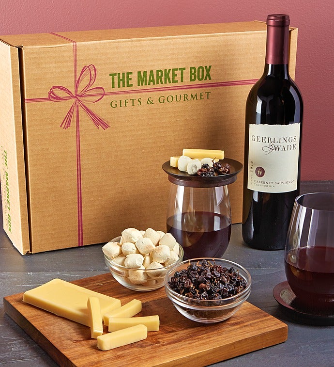 Vino & Appetizers Market Box