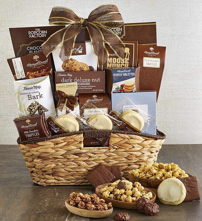 Unique Gift Baskets Delivery & Gourmet Gifts | 1800Baskets.com