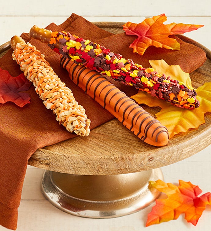 Festive Fall Harvest Pretzels  