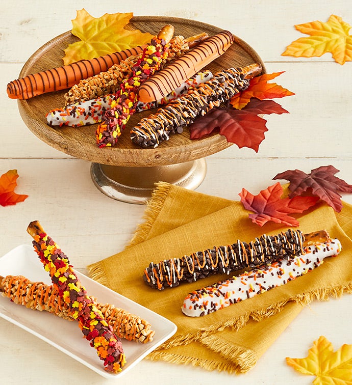 Festive Fall Harvest Pretzels