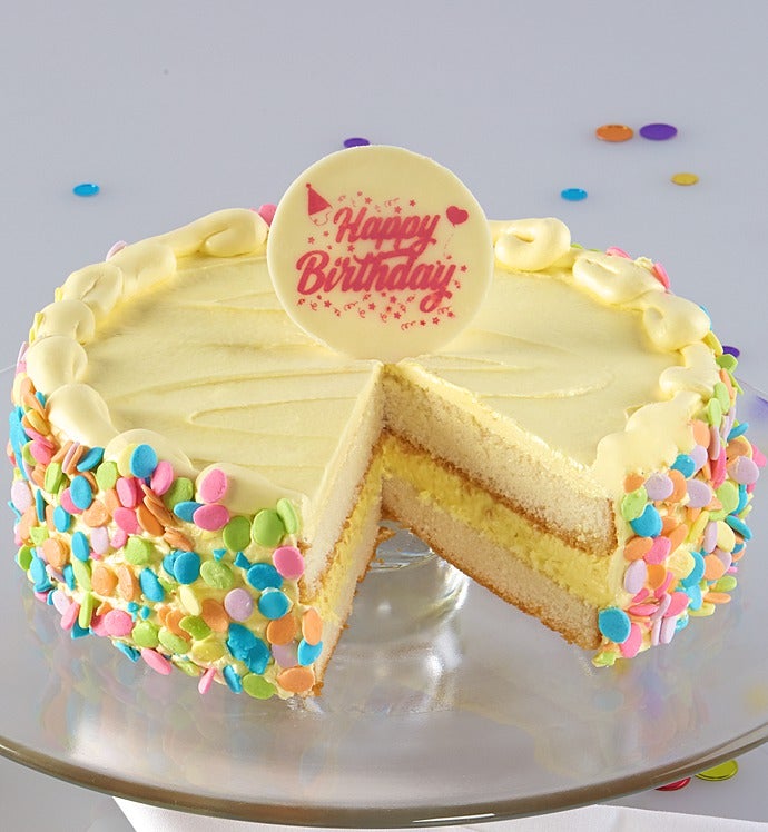 Bake Me a Wish! Vanilla Bean Birthday Cake