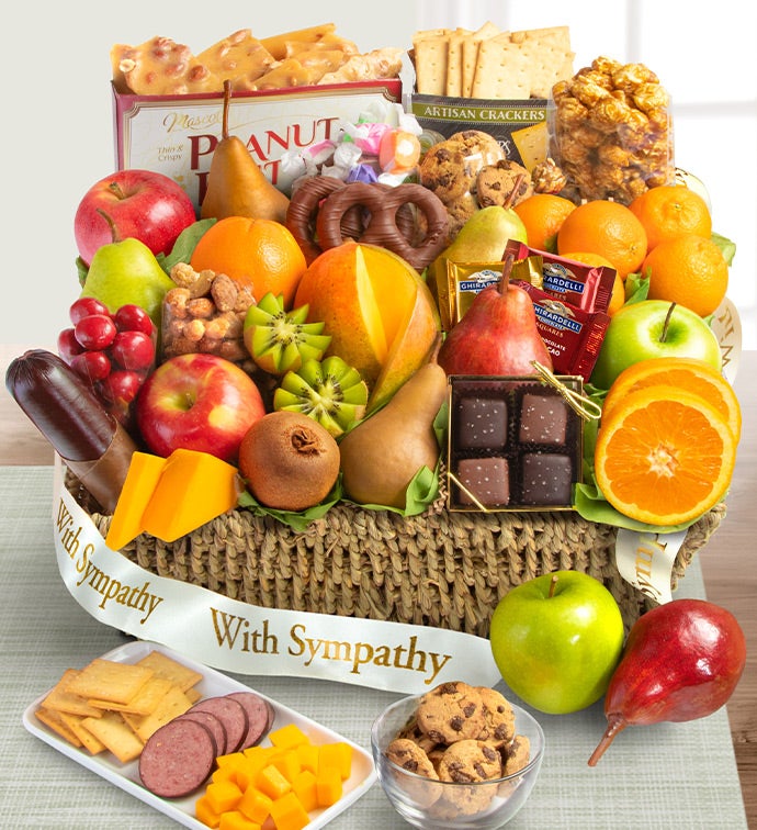 Some Light Snacking & Water Gift Basket – fruit gift baskets