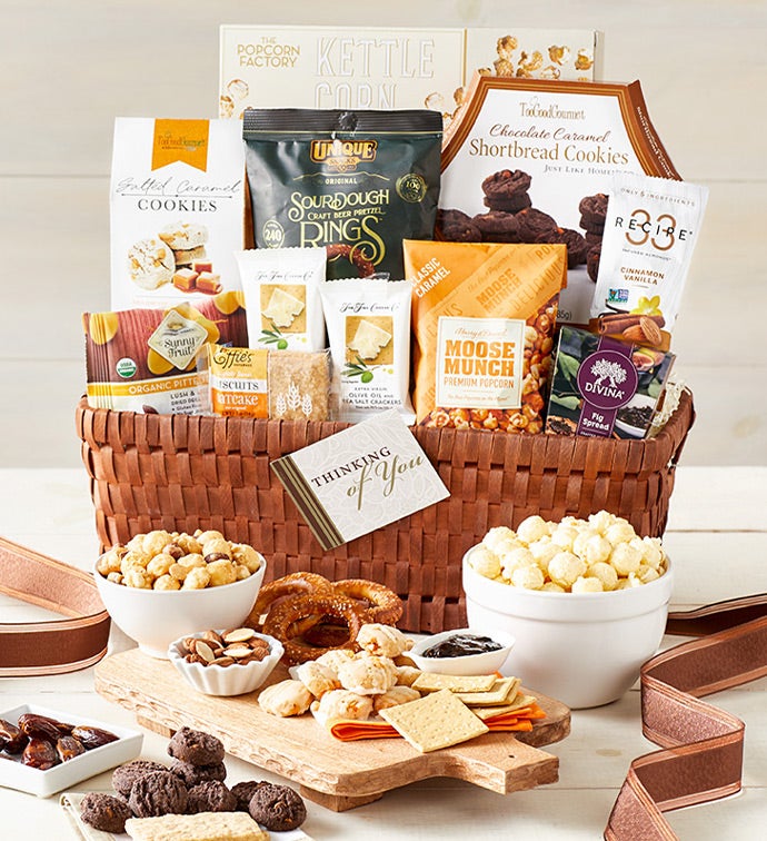 Classic Gourmet Thinking of You Gift Basket