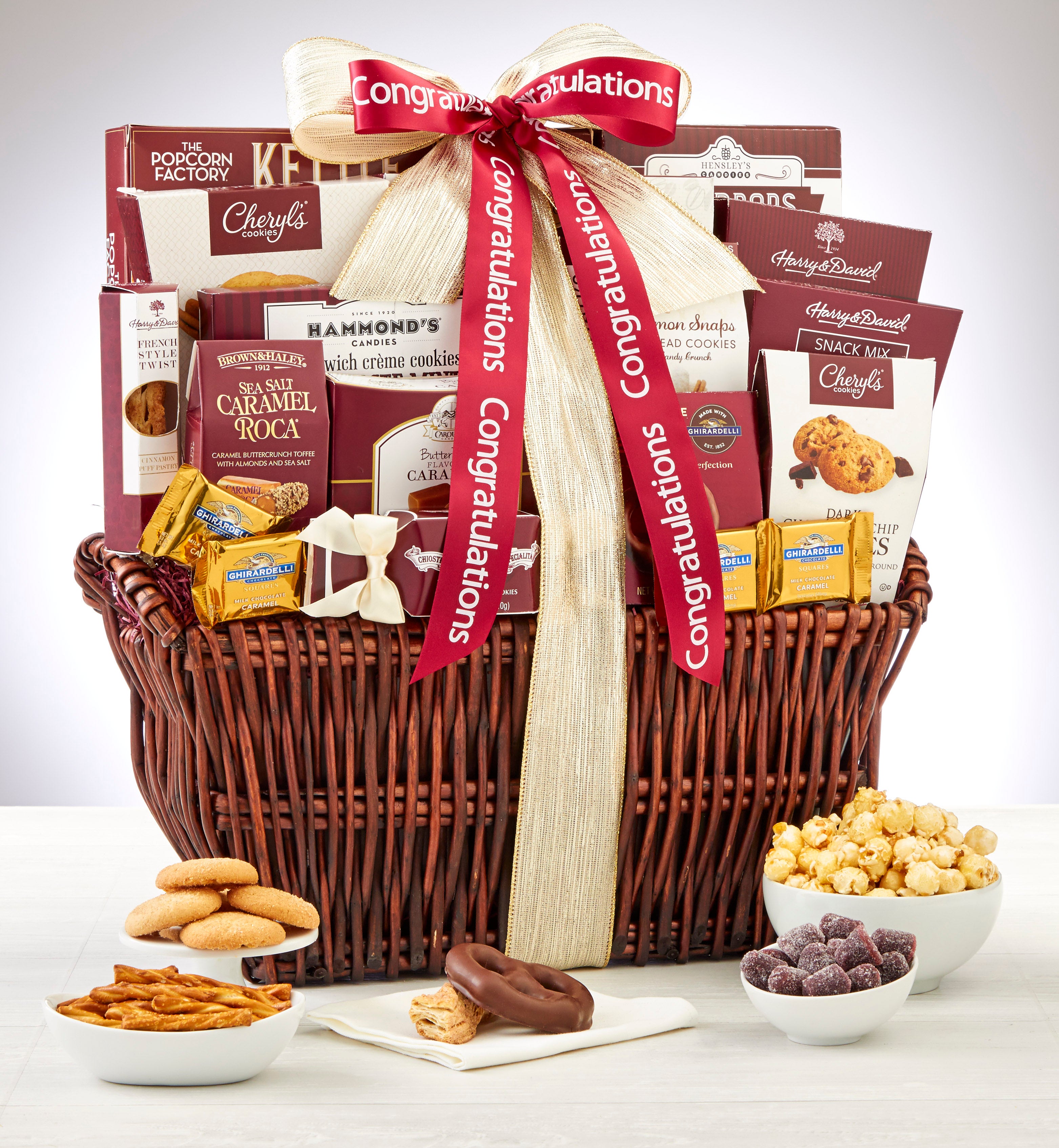 Image of Congratulations! Deluxe Balsam Gift Basket Supreme