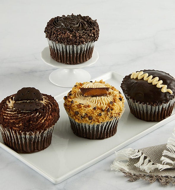 Image of Little Whisk Chocolate Jumbo Filled Cupcakes