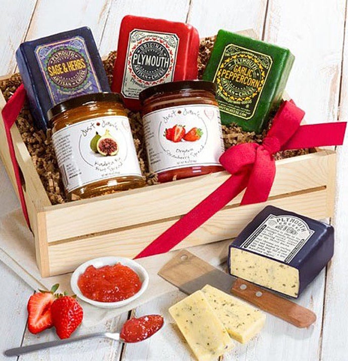 Plymouth Cheese Just Jan S Spreads Gourmet Gift