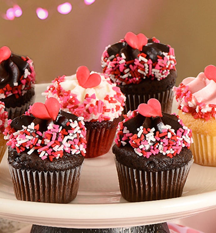 Little Whisk Valentine Mini Cupcakes