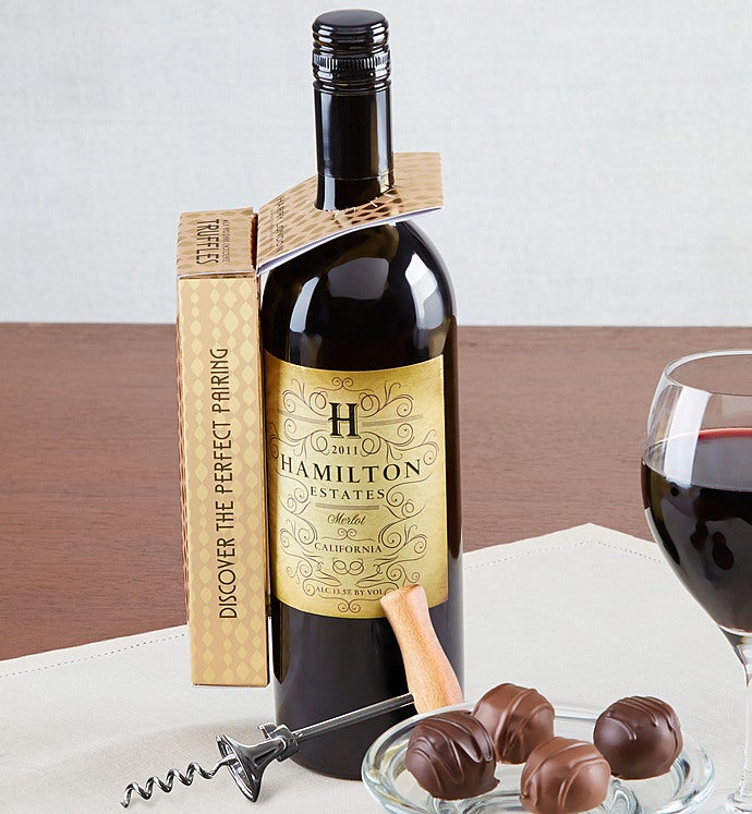 Harry London Chocolate Truffles  & Wine Pairing