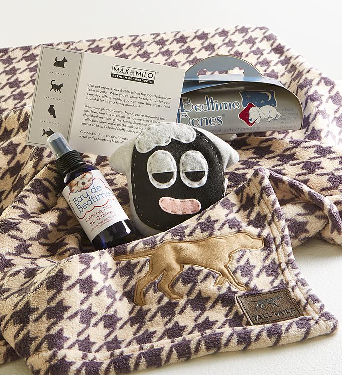 Max  Milo Doggies Sweet Dreams Bed Gift Set