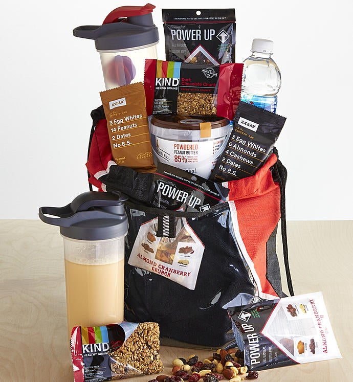 Weekend Warrior Healthy Snacks Gift Bag
