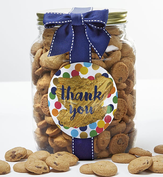 Image of Thank You! Chocolate Chip Cookie Jar - Large