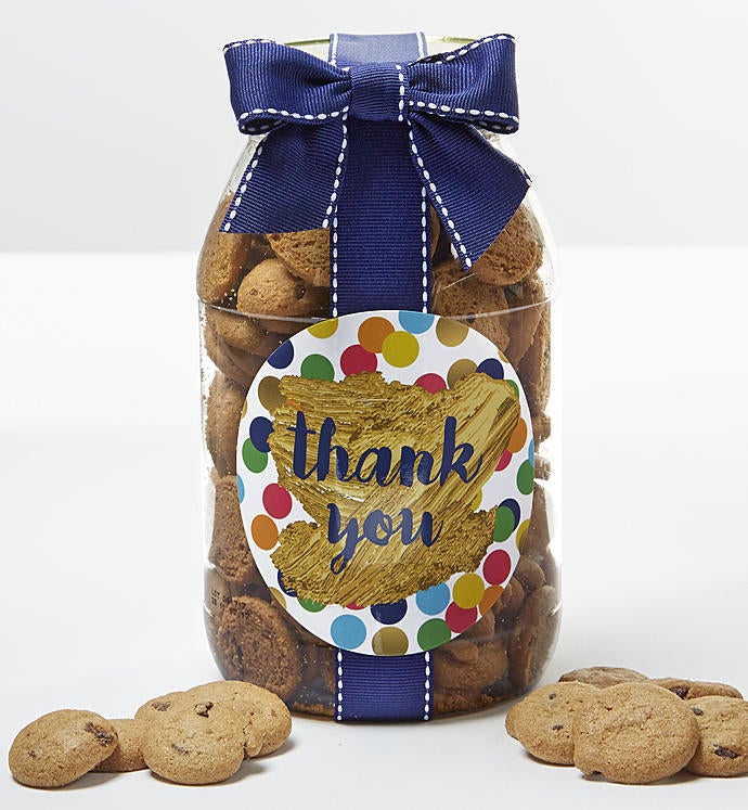 Image of Thank You! Chocolate Chip Cookie Jar - Medium