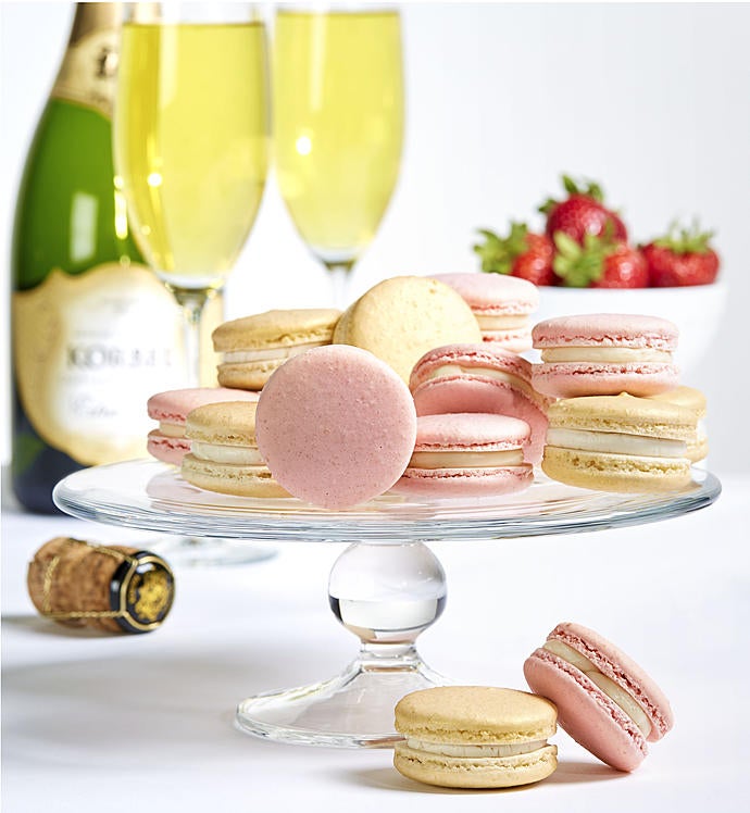Danas Bakery Strawberry  Champagne Macarons