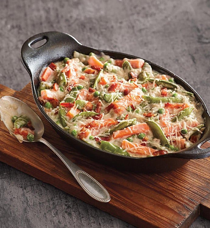 Image of Harry & David Creamy Spring Peas And Bacon