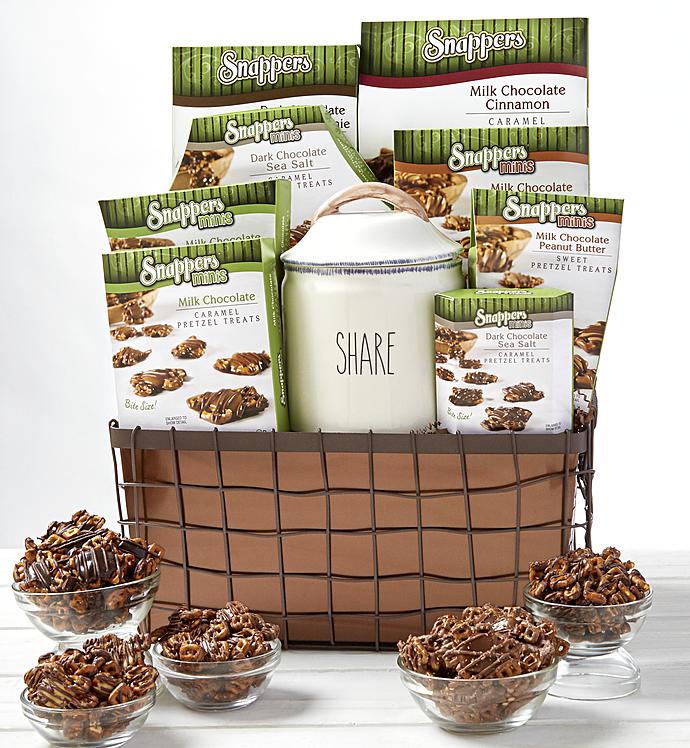 Snappers® Chocolate Treats Gift Basket