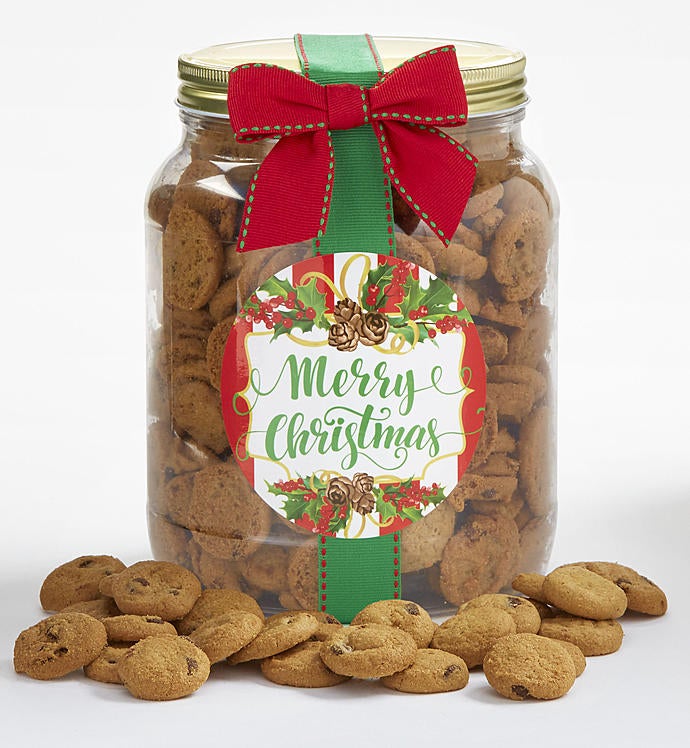 Merry Christmas Chocolate Chip Cookie Jar