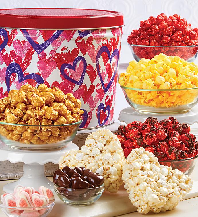 Popcorn Factory Forever Hearts Snack Assortment